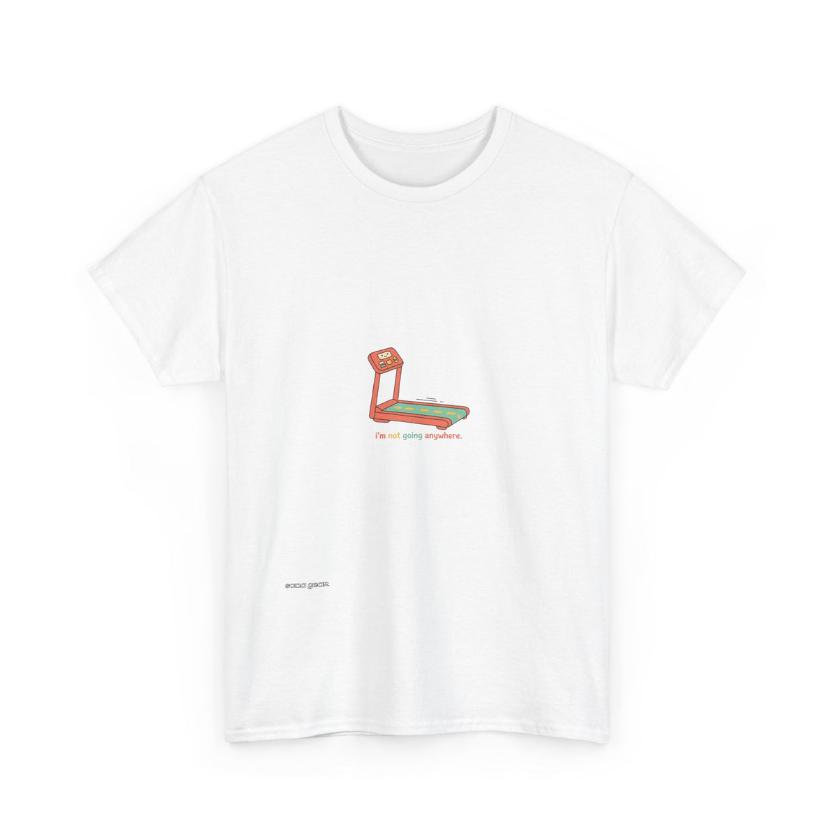 T-Shirt — Vintage Arcade Treadmill Graphic Tee (small chest print)