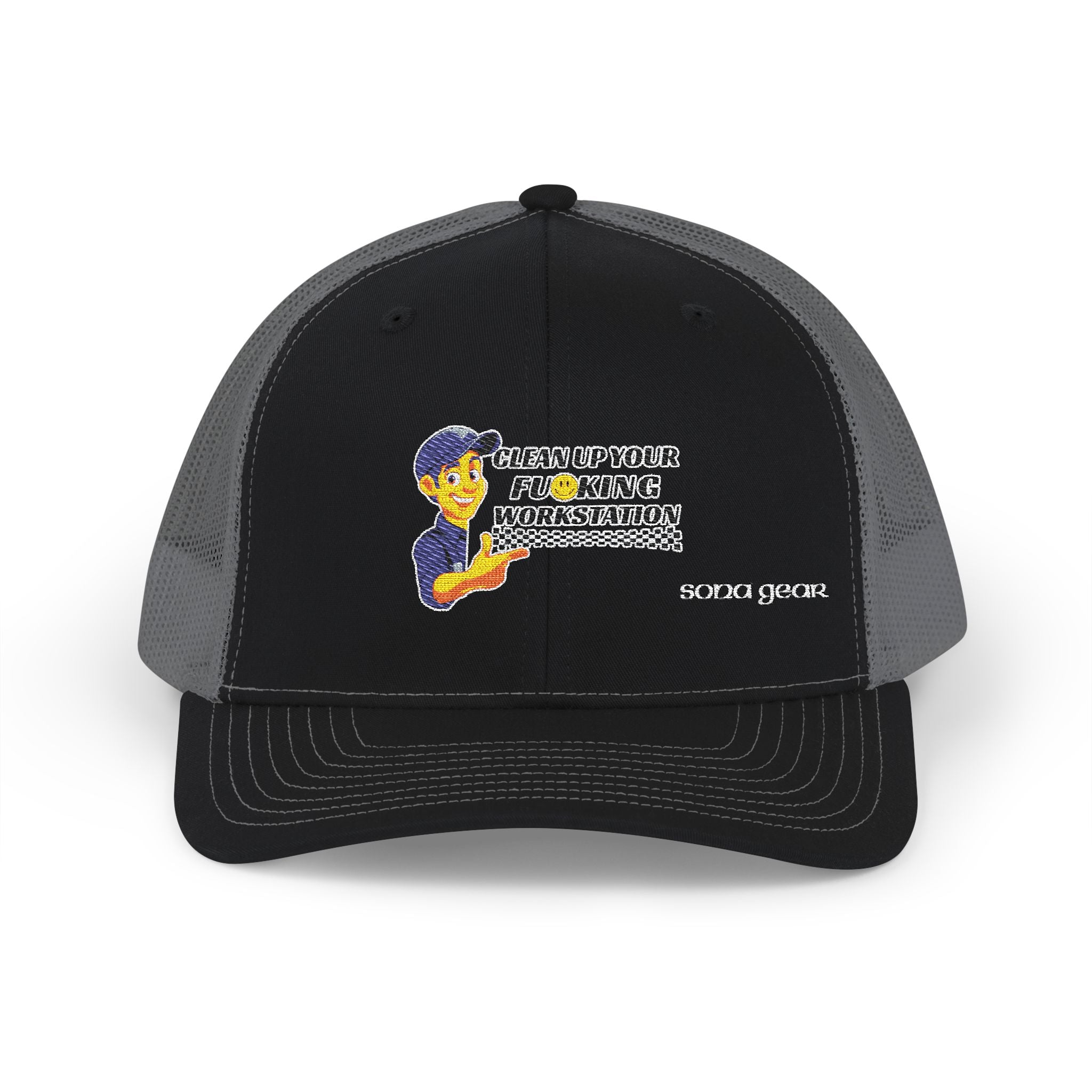 Clean up your Workstation - Snapback Trucker Cap