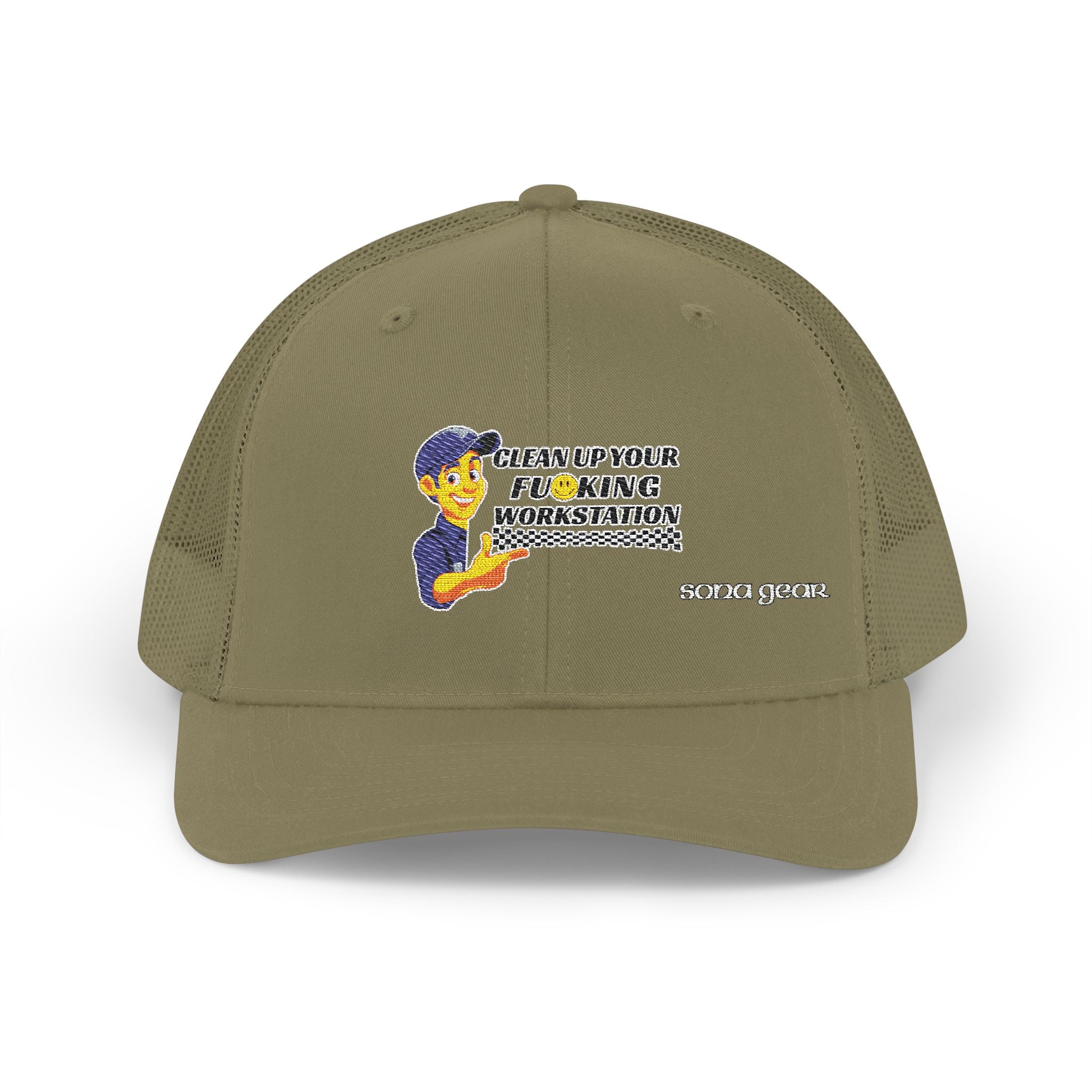 Clean up your Workstation - Snapback Trucker Cap