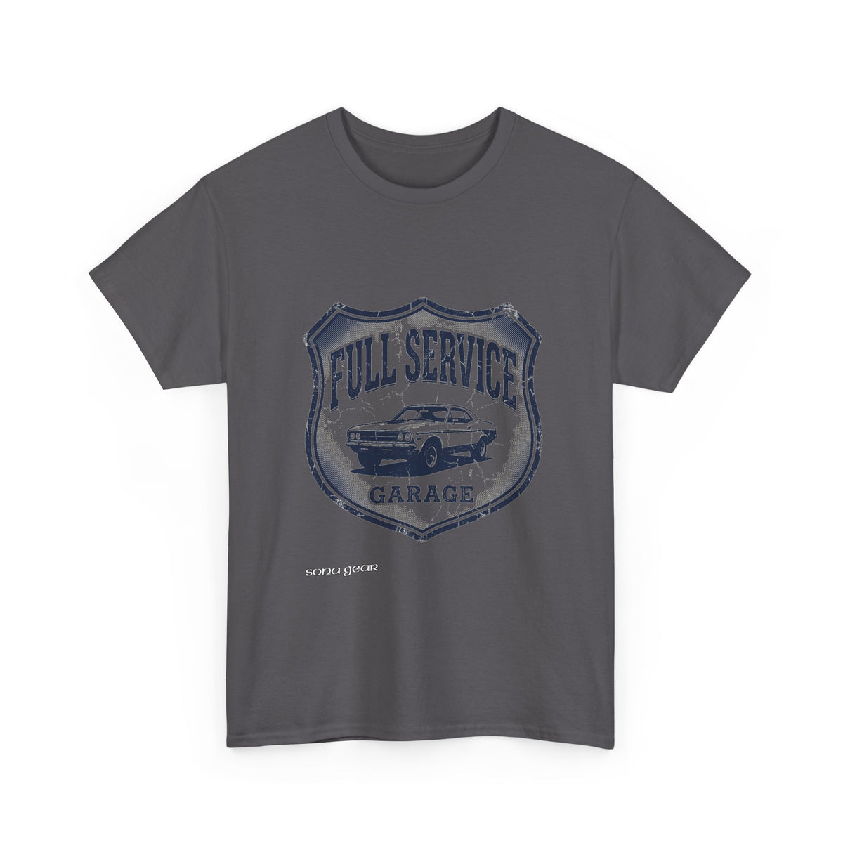 Full Service Garage T-Shirt — Vintage Car Mechanic Tee
