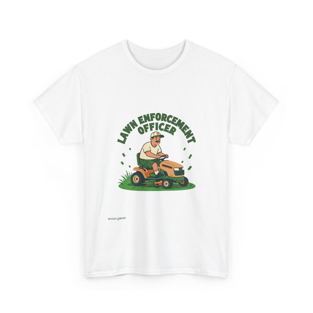 Lawn Enforcement Mower T-Shirt | Lawn Care Humor, Gardener Tee