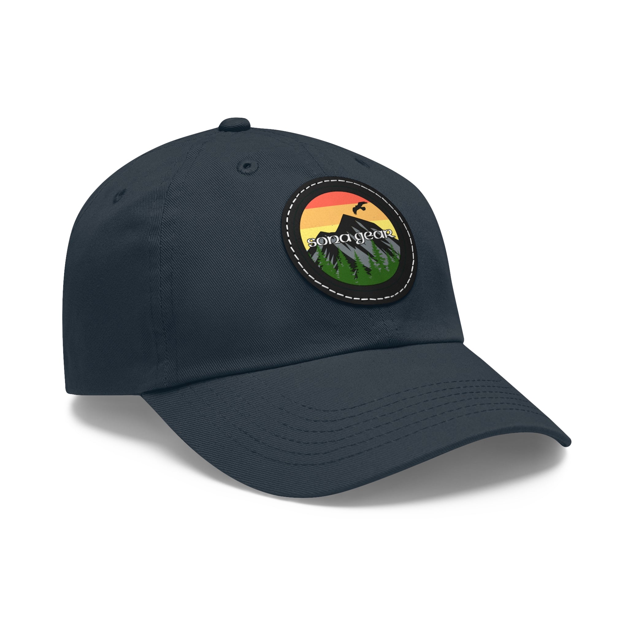 Nature - Hat with Leather Patch (Round)