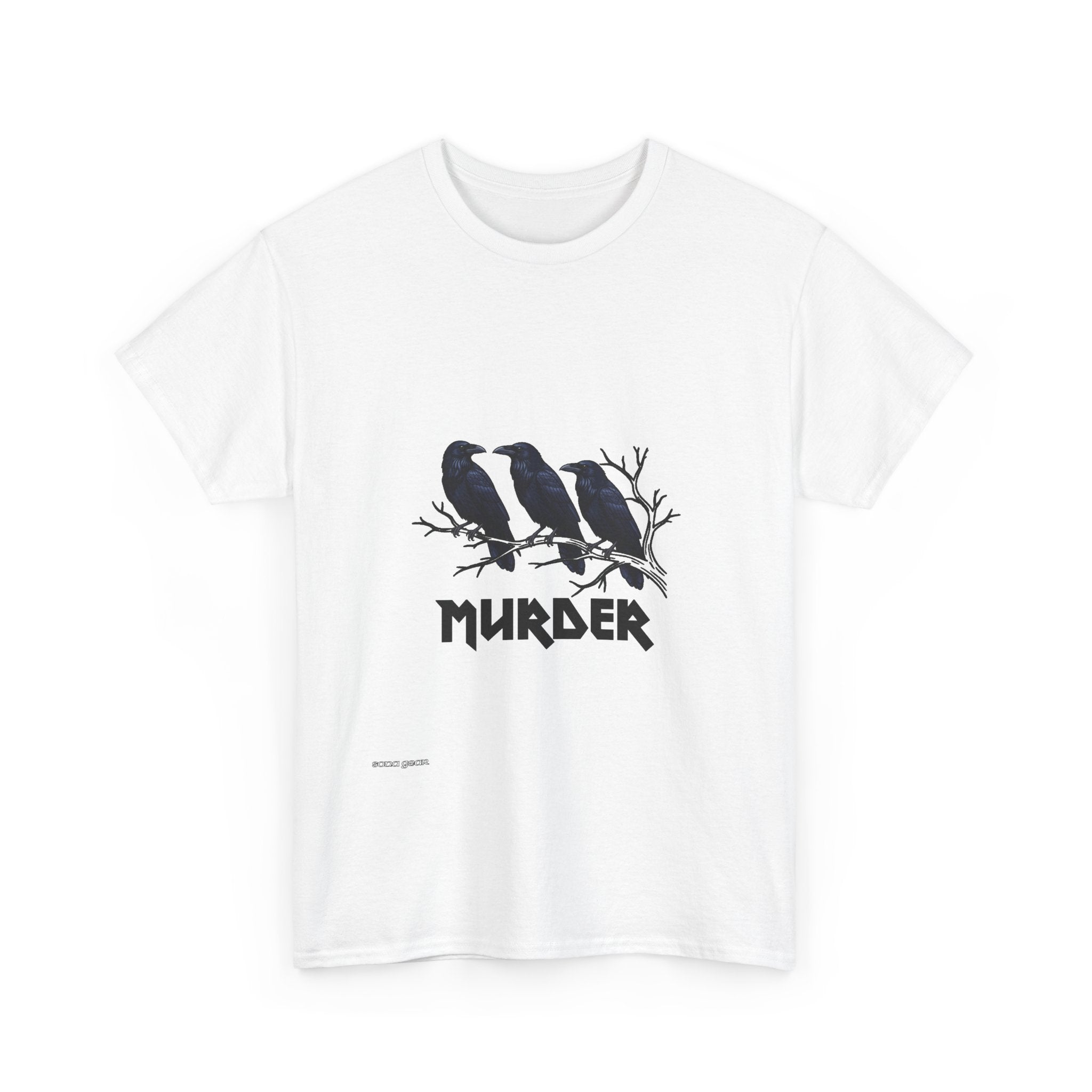 Murder of Crows T-Shirt — Gothic Raven Graphic Tee
