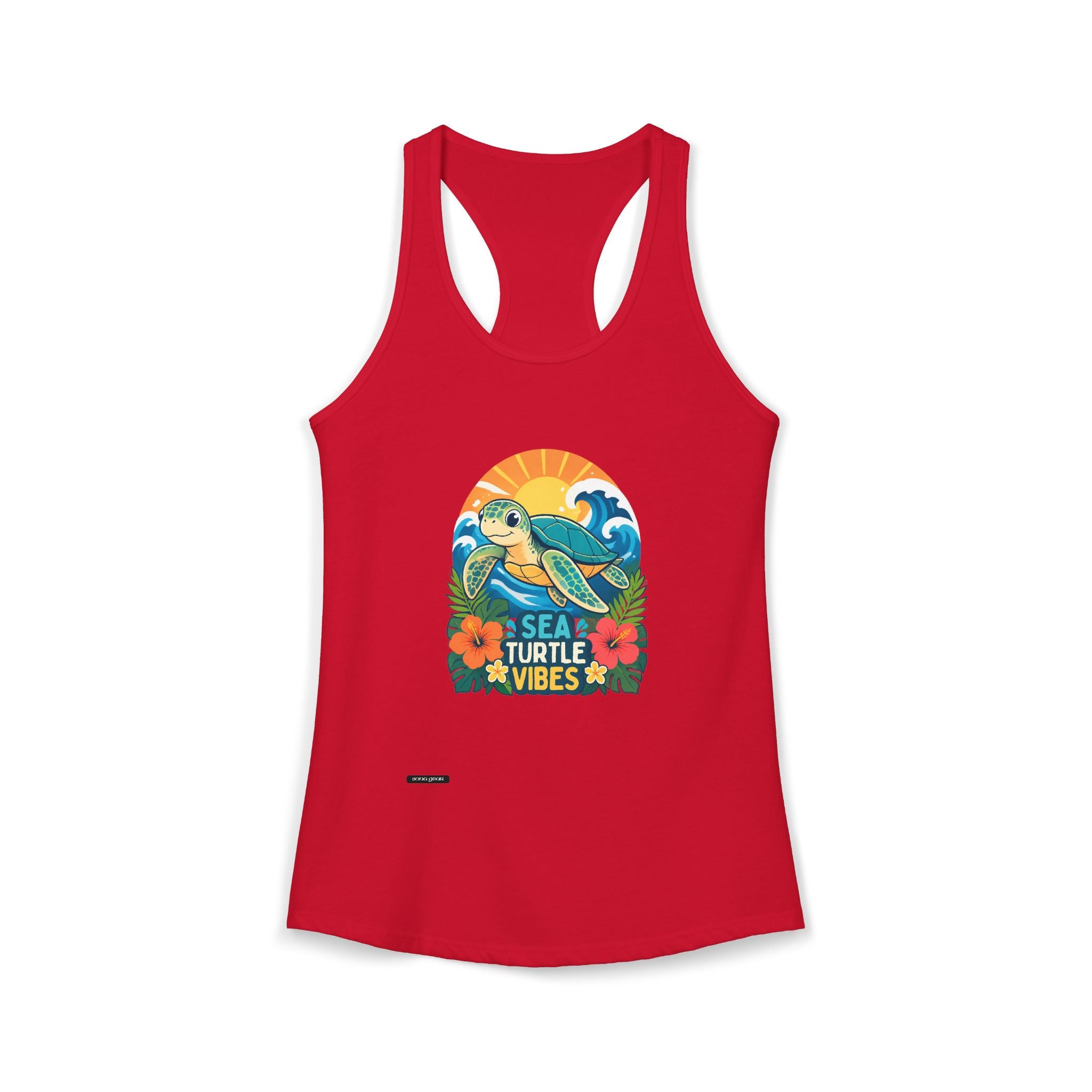 Sea Turtle Adventure - Women's Ideal Racerback Tank