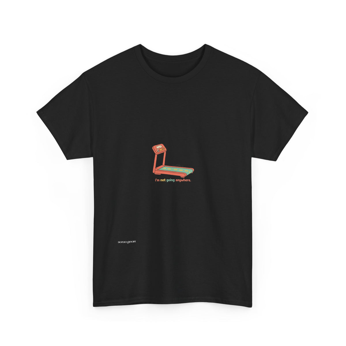 T-Shirt — Vintage Arcade Treadmill Graphic Tee (small chest print)