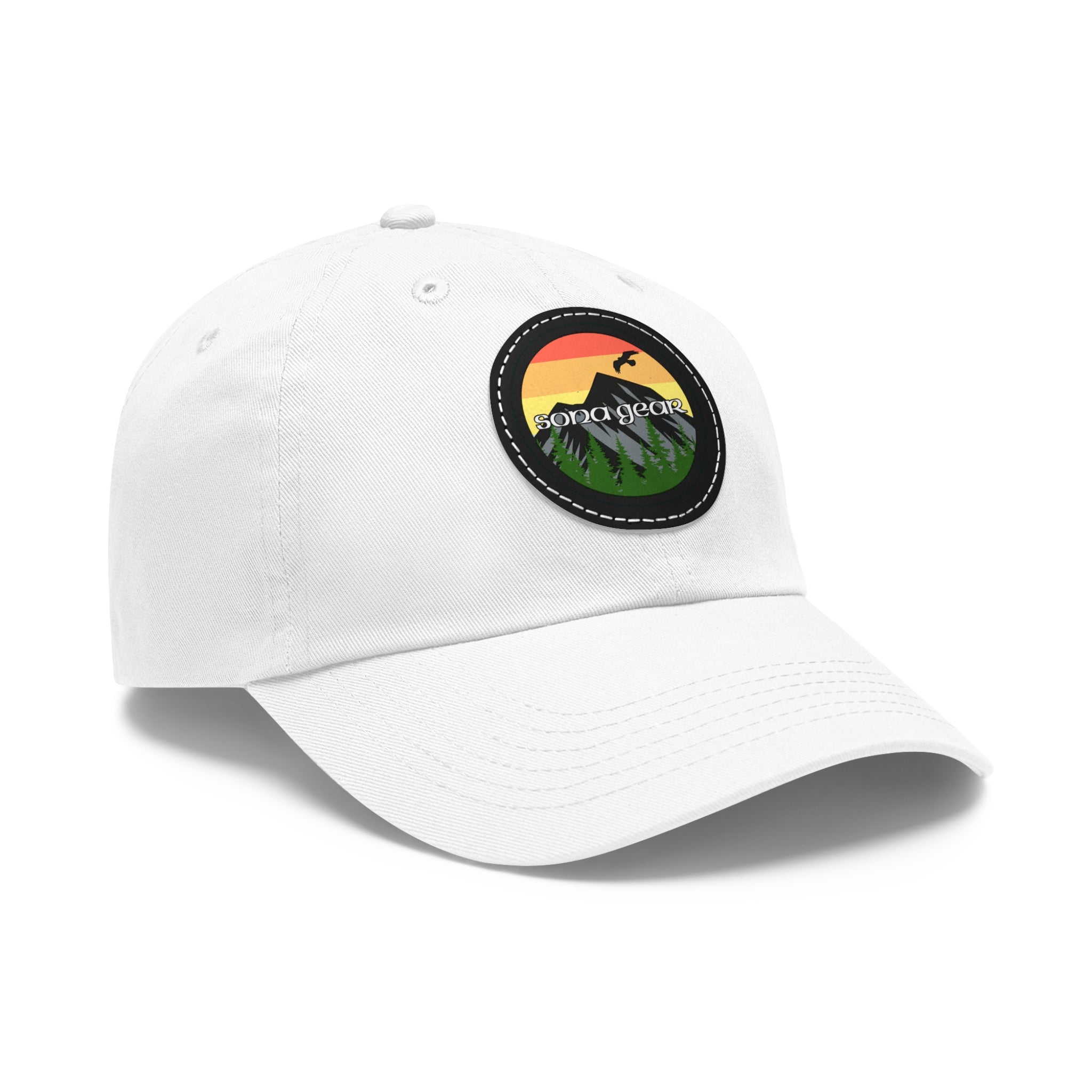 Nature - Hat with Leather Patch (Round)