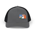 American & Irish Flag - Snapback Trucker Hat