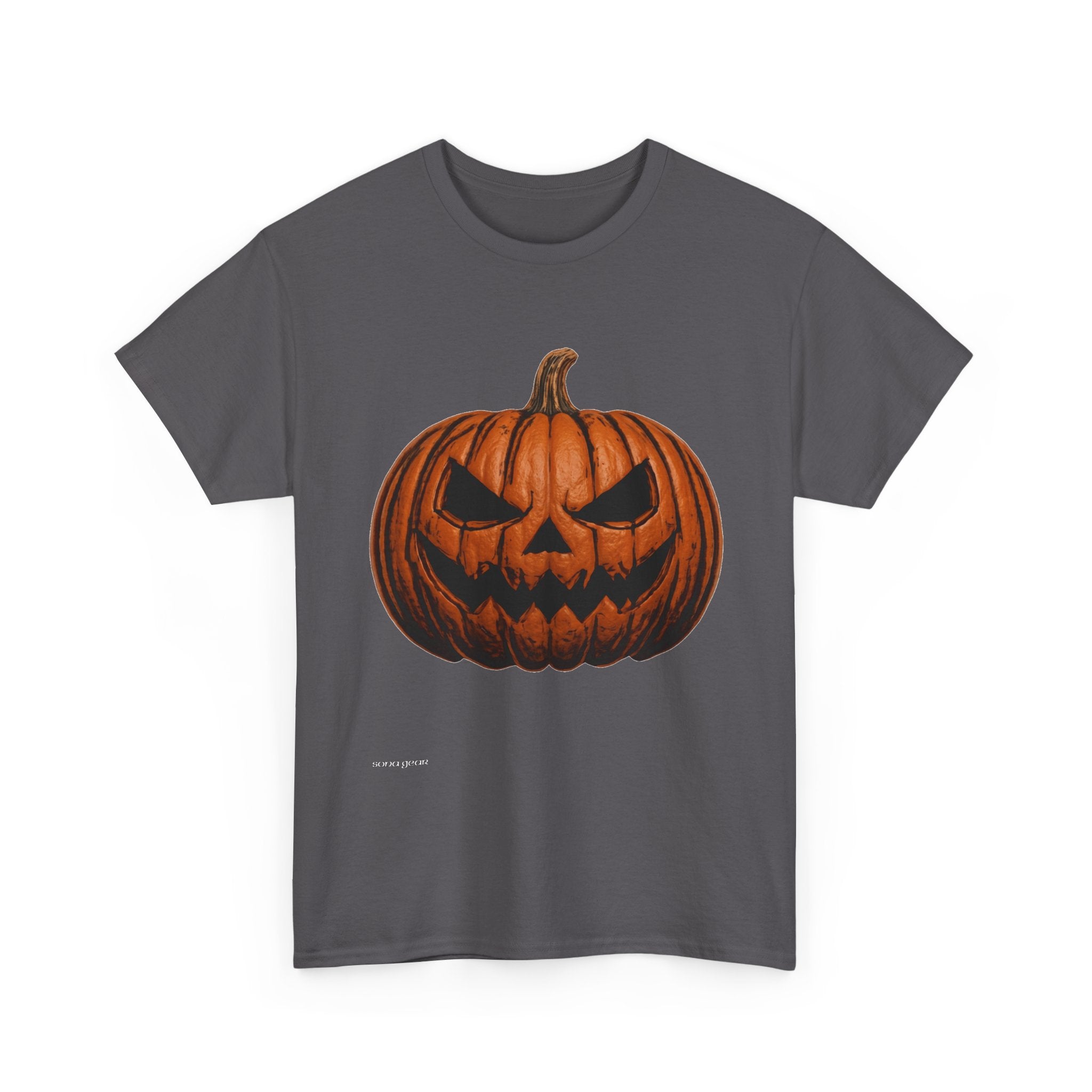 Halloween Jack-O'-Lantern T-Shirt — Spooky Pumpkin Graphic Tee