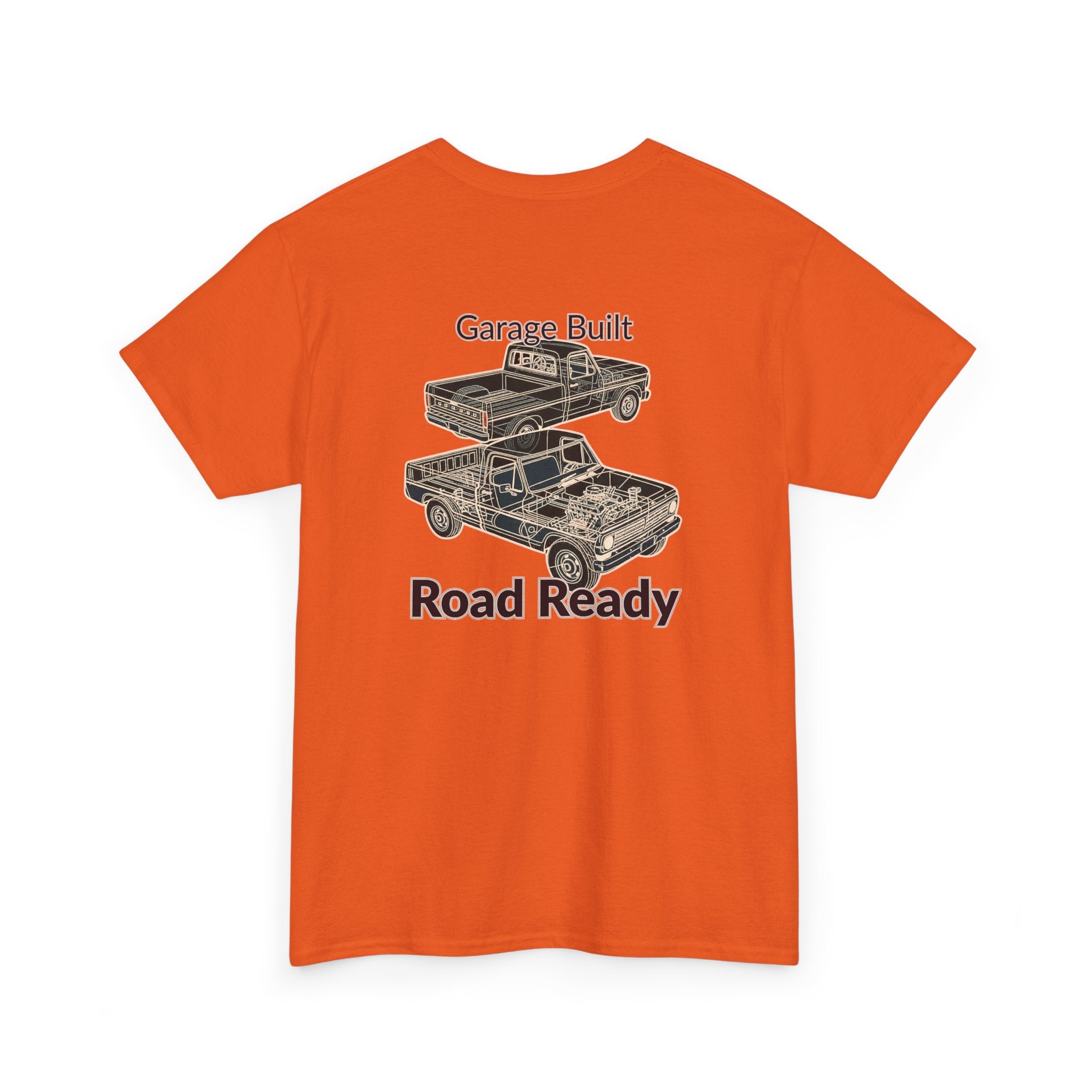 Truck Mechanical Outline 2 - T-Shirt