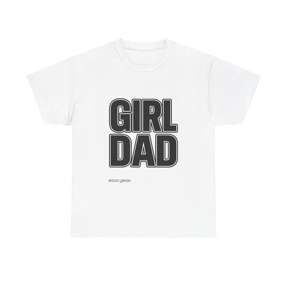 Girl Dad T-Shirt | Bold Retro Typography, Fatherhood Tee