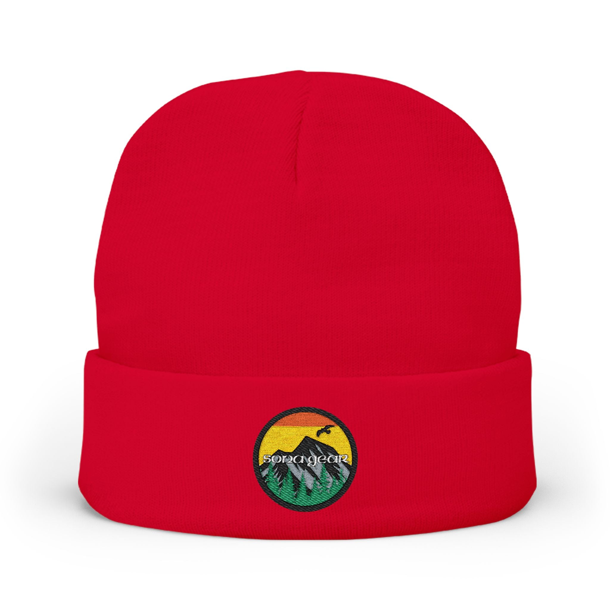 Nature - Knit Beanie (Embroidery)