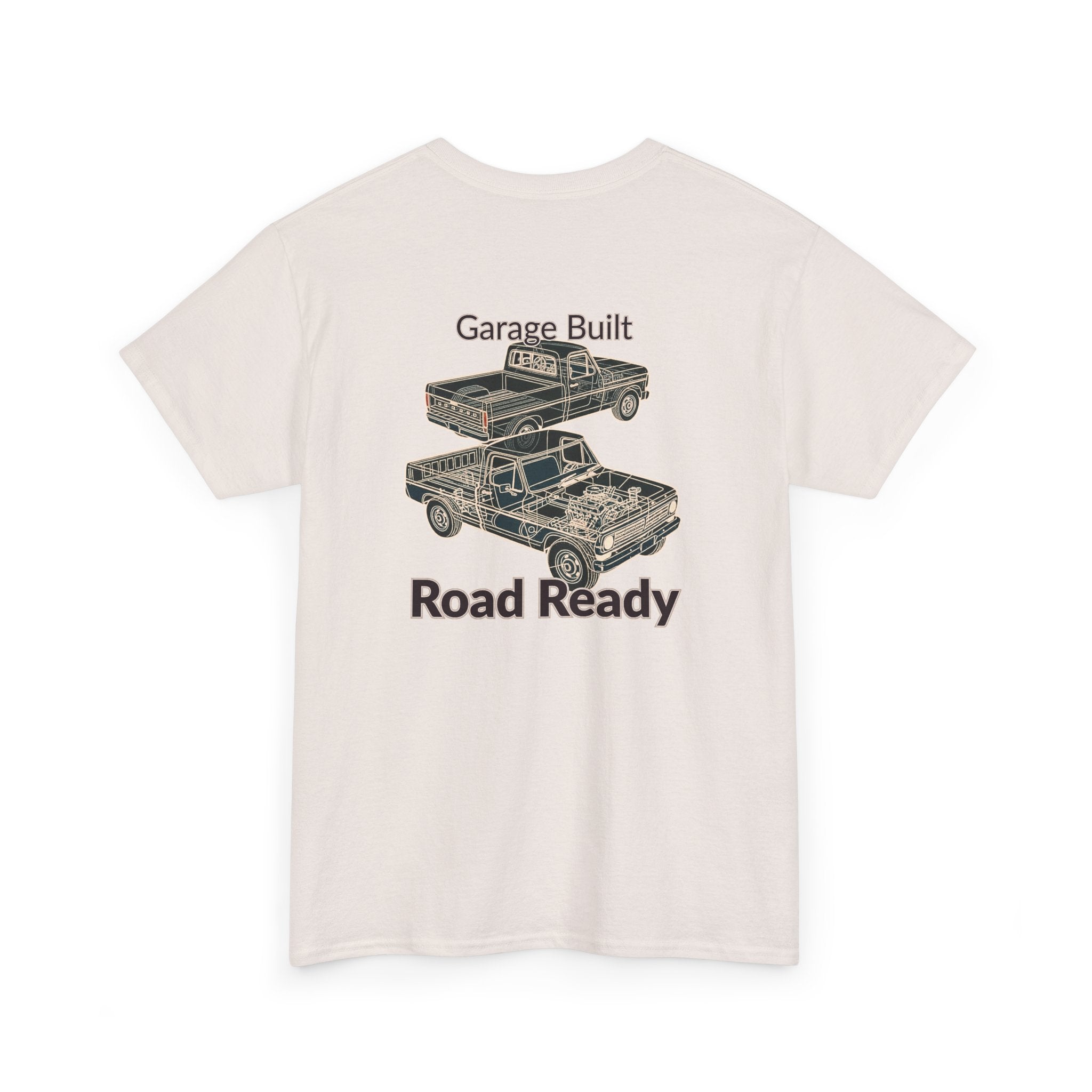 Truck Mechanical Outline 2 - T-Shirt