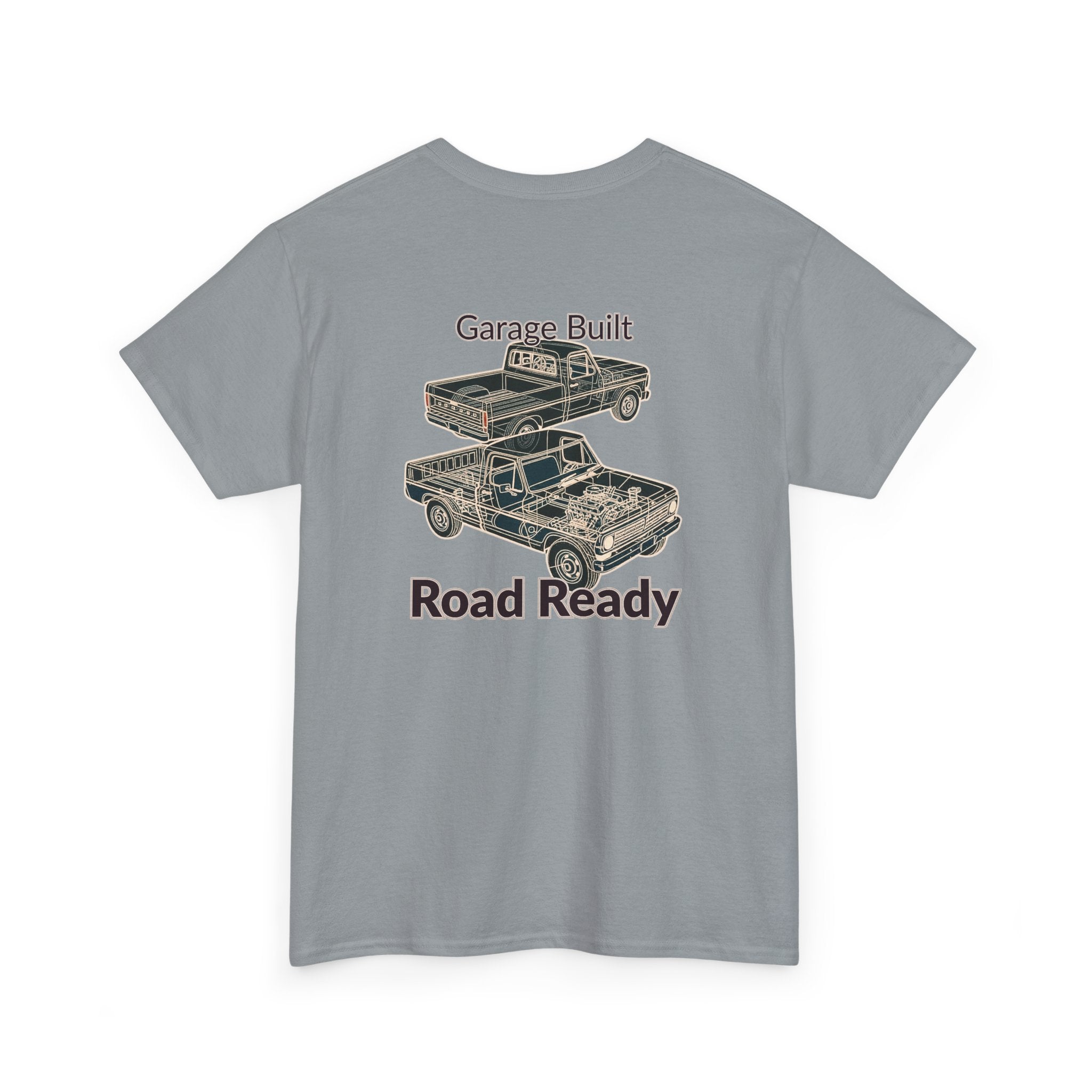 Truck Mechanical Outline 2 - T-Shirt