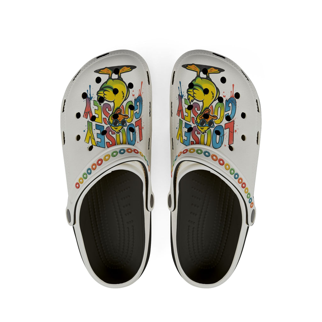 Cartoon Tweety EVA Foam Clogs — Colorful Graphic Slip-On Shoes