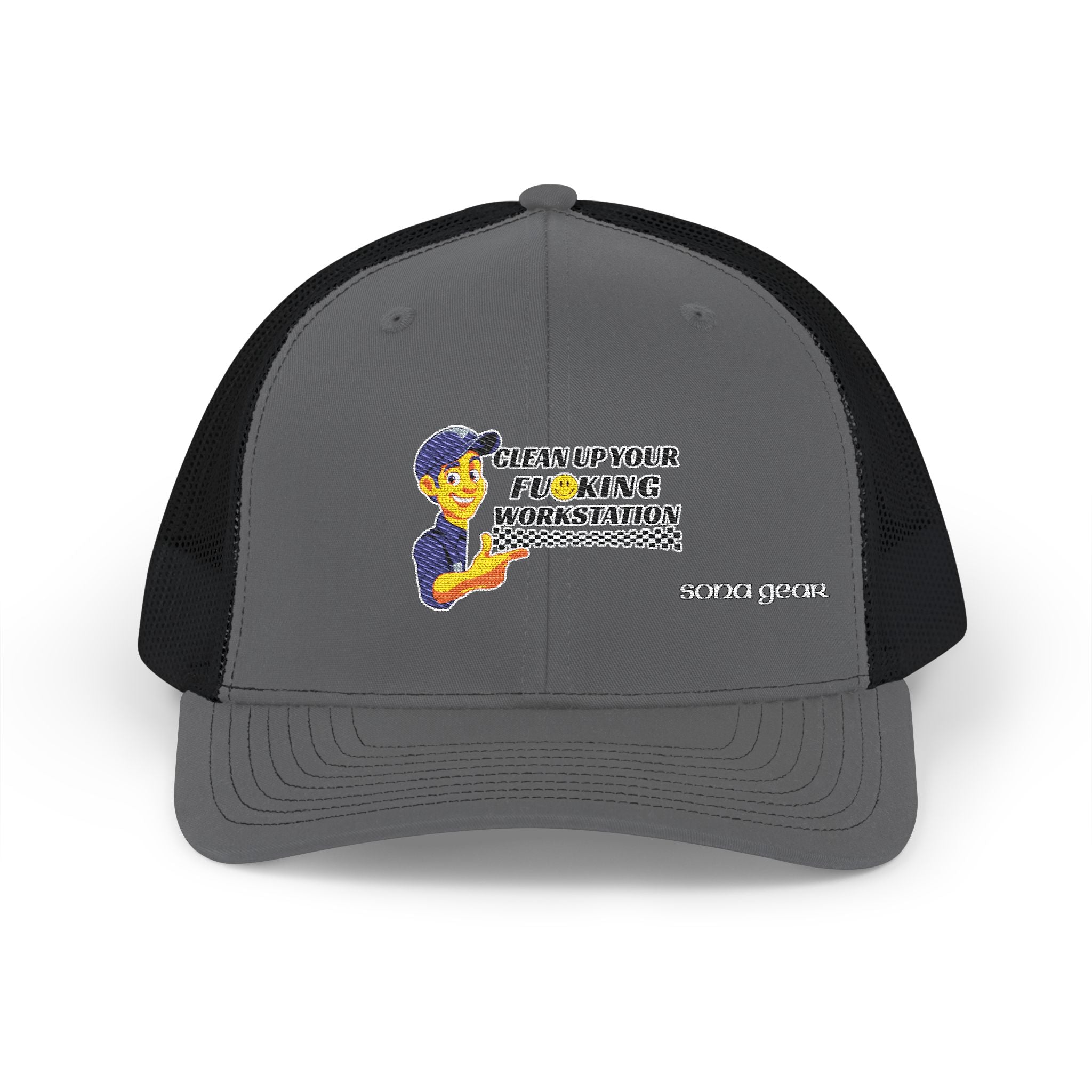 Clean up your Workstation - Snapback Trucker Cap