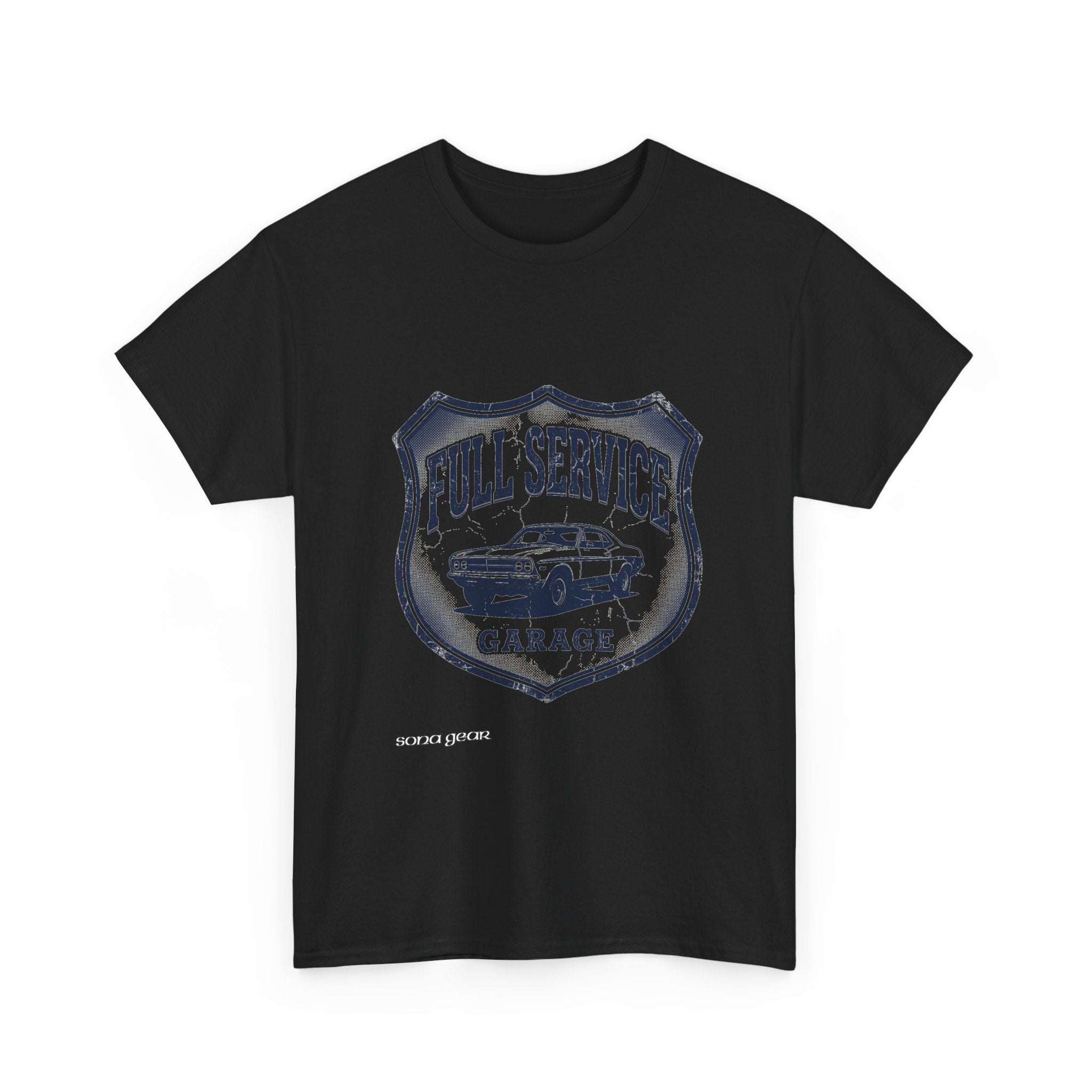 Full Service Garage T-Shirt — Vintage Car Mechanic Tee