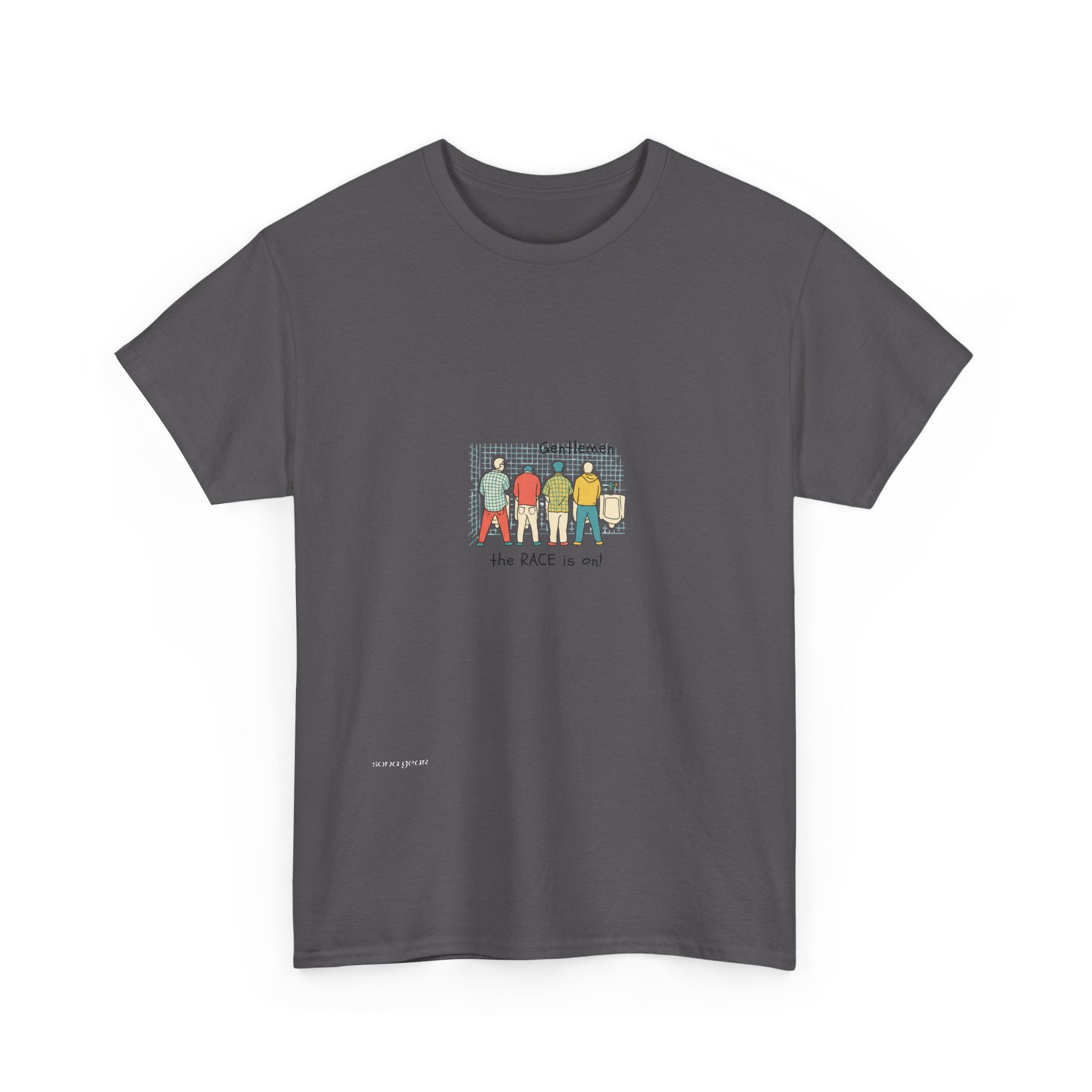 T-Shirt — 'The Race Is On' Diverse People Illustration Tee