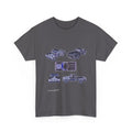 Truck Mechanical Outline - T-Shirt