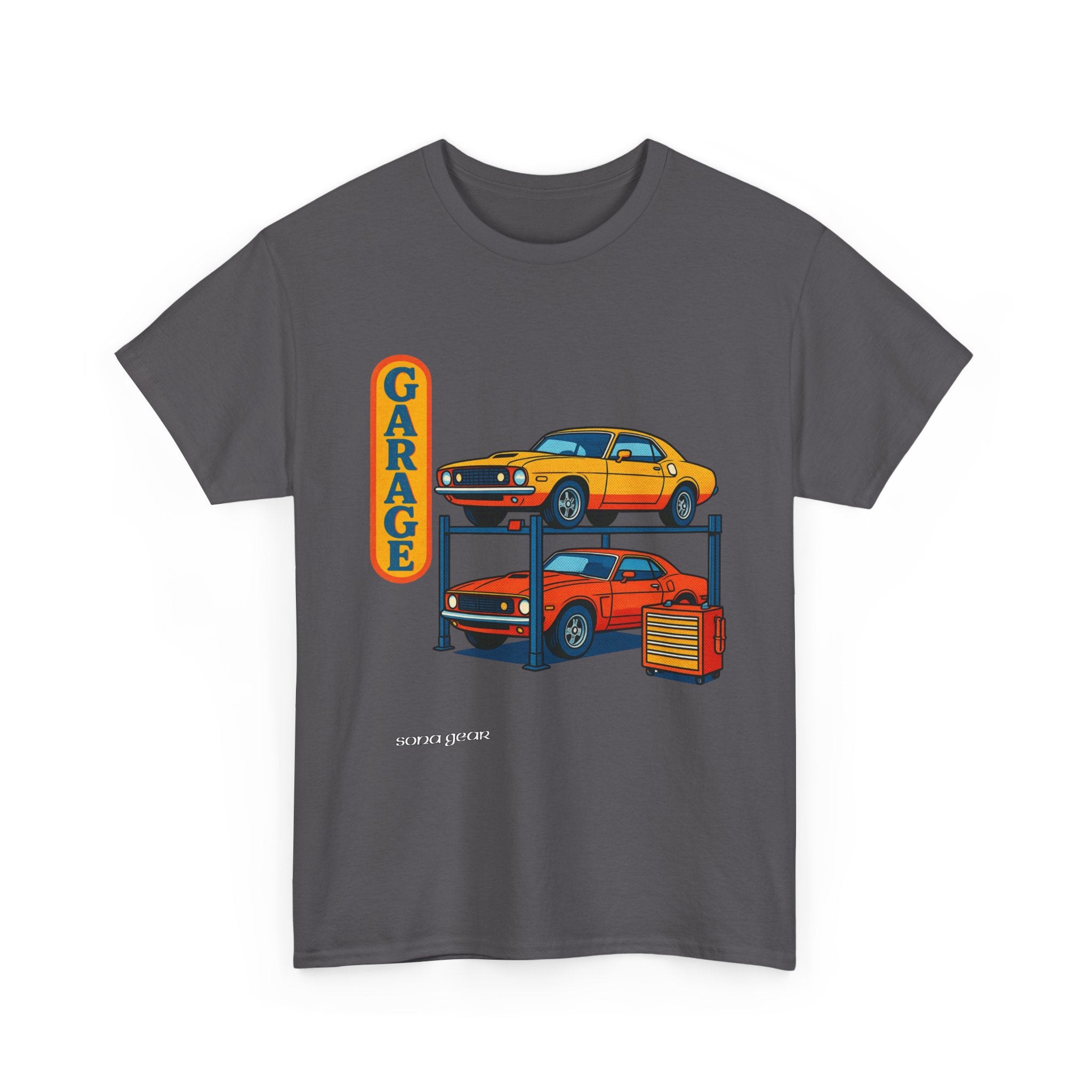 Muscle Car Garage - T-Shirt