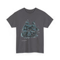 Sailing Ship Skull Tee | Pirate Ship Illustration, Nautical Ocean Design