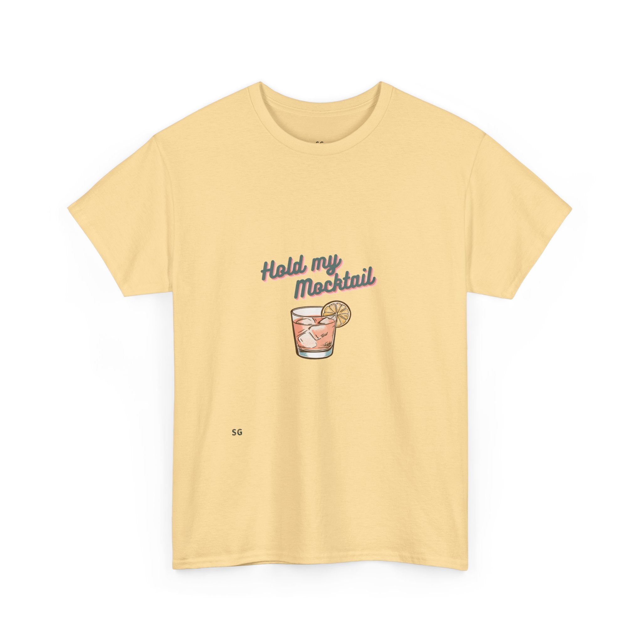 Hold My Mocktail T-Shirt — Cute Cocktail Graphic Tee for Mocktail Lovers