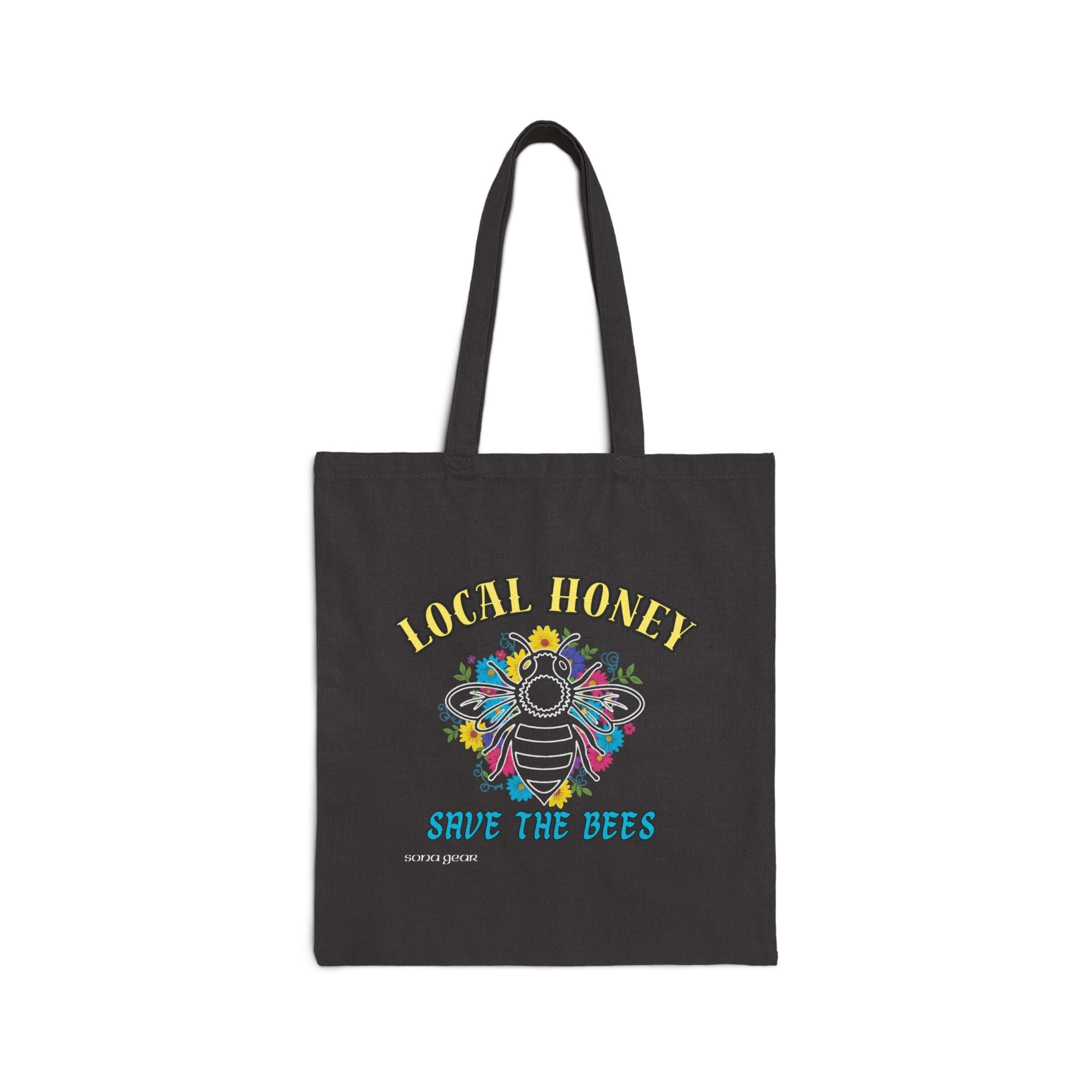 Save the Bees - Cotton Canvas Tote Bag